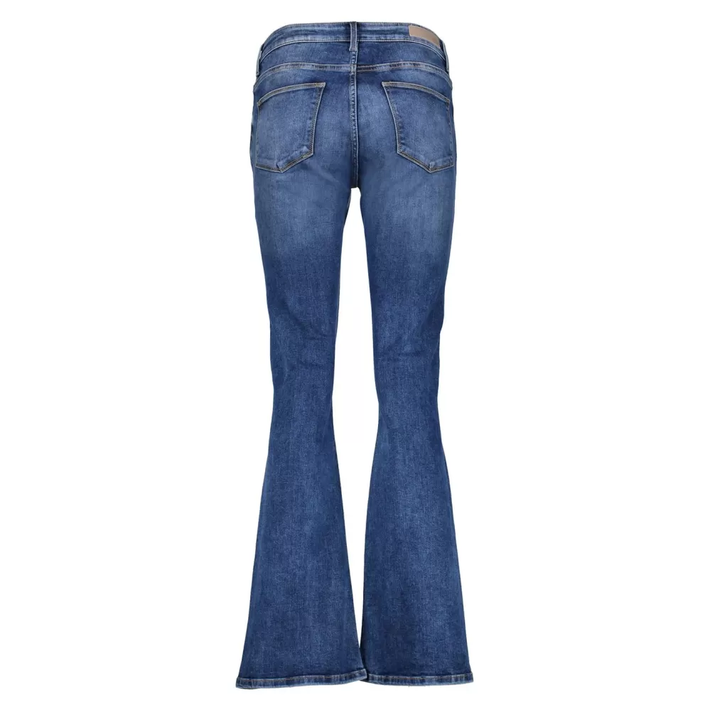 Geisha Fashion -Geisha 5-Pocket Flared Jeans 21581-50 Belle Blue Denim