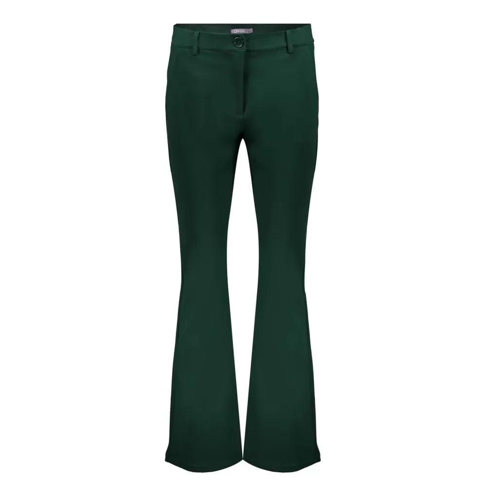 Geisha Fashion -Geisha Dames Punto Pantalon 31835-71 Forest Green