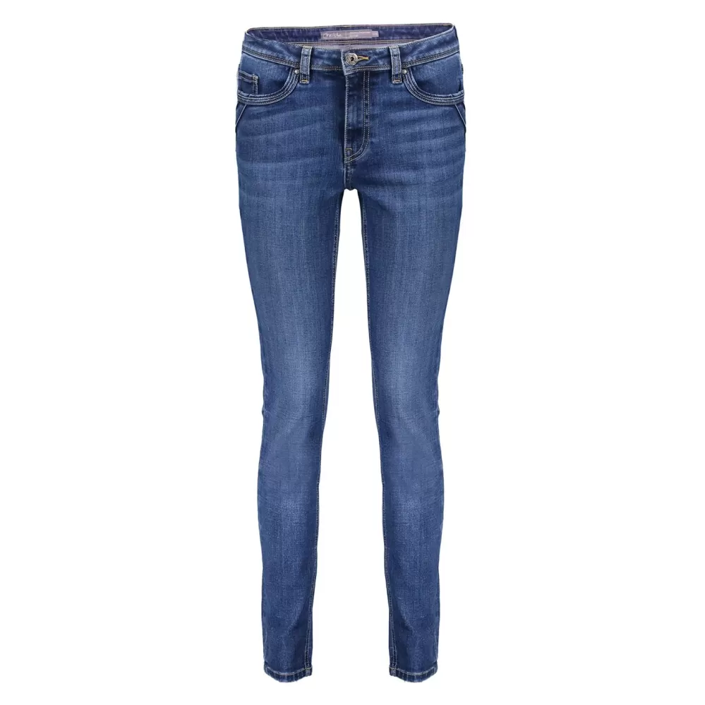 Geisha Fashion -Geisha Denim Skinny Jeans Eco-Aware 21585-50 Vic Blue Denim