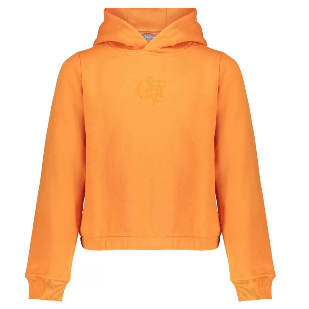 Geisha Fashion -Geisha Girls Hoodie With Embroidery 32579K-24 Orange