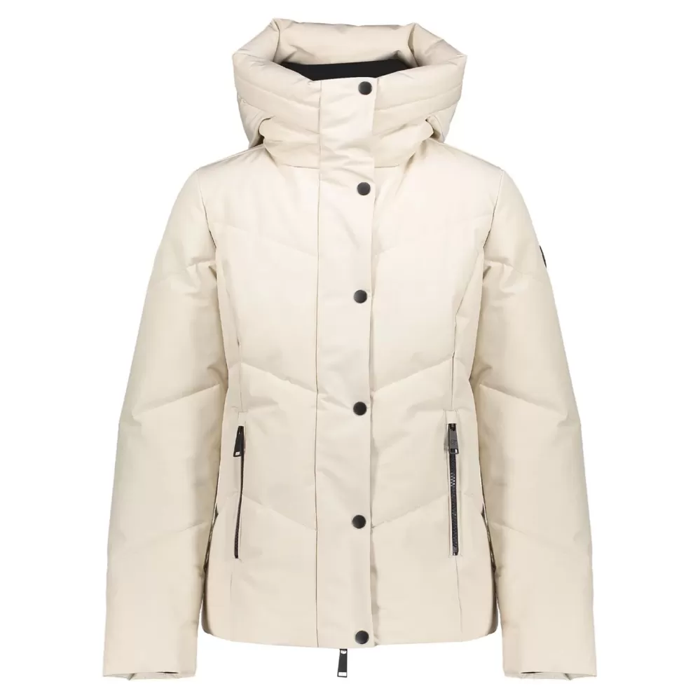 Geisha Fashion -Geisha Girls Short Puffercoat 38535K-12 Off-White