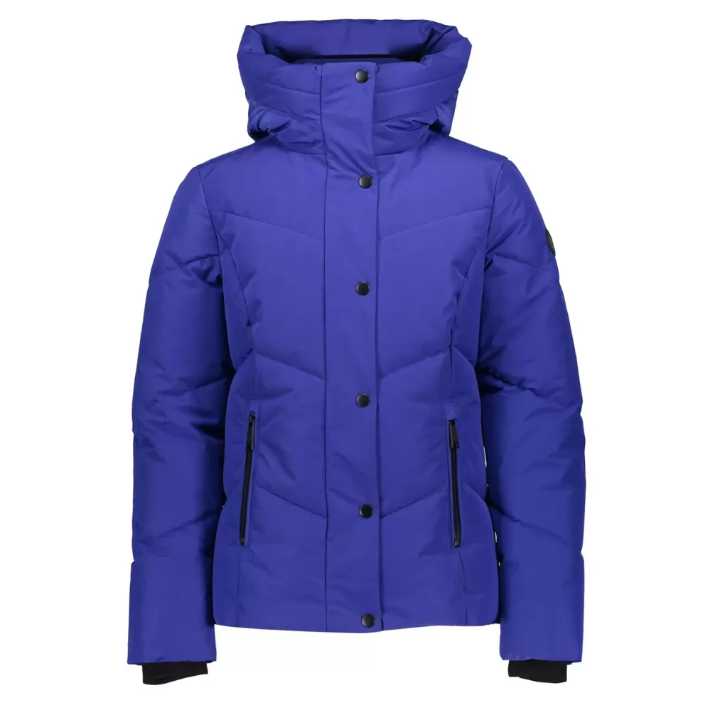 Geisha Fashion -Geisha Girls Short Puffercoat 38535K-12 Cobalt