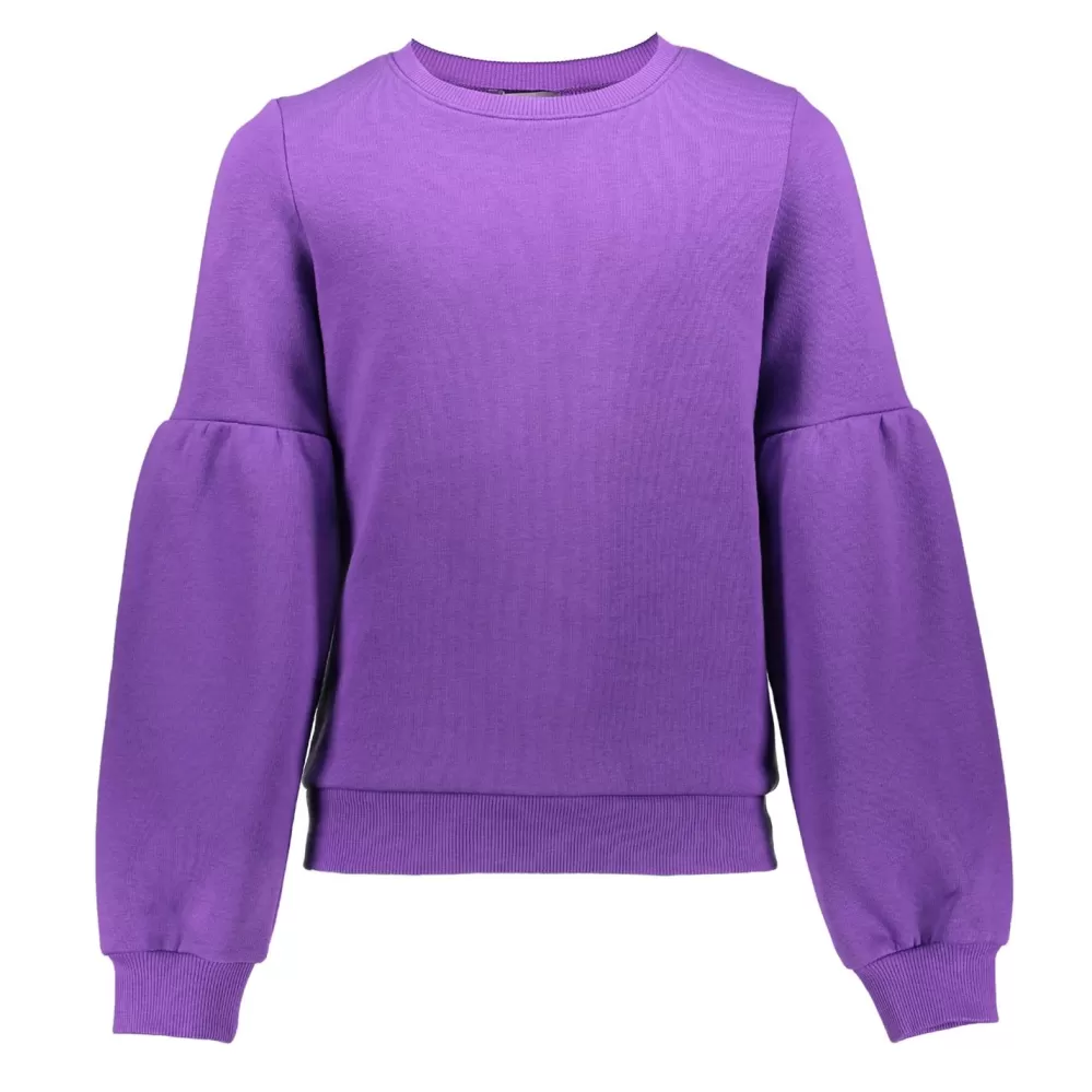 Geisha Fashion -Geisha Girls Sweater With Balloon Sleeves 32612K-41 Purple