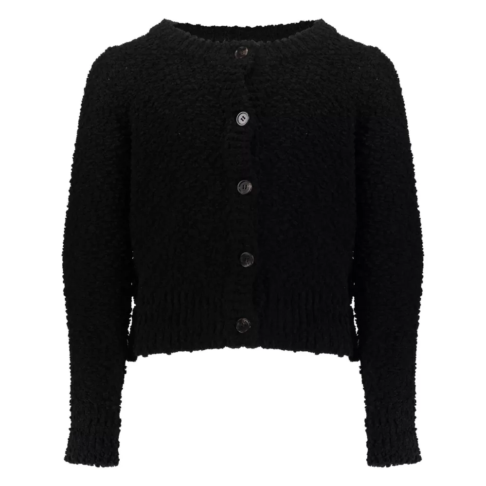 Geisha Fashion -Geisha Girls Teddy Cardigan 34508K-10 Black