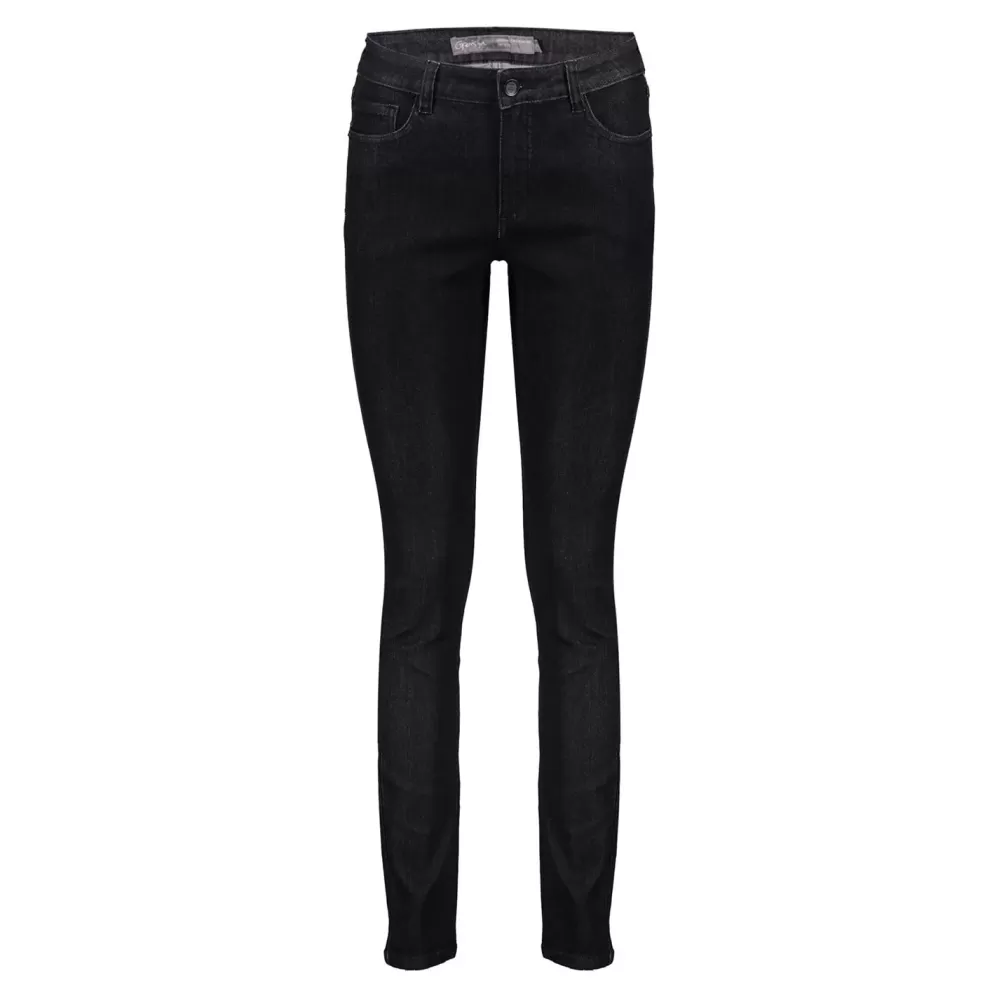 Geisha Fashion -Geisha Skinny Jeans Repreve 21711-10 Black Denim