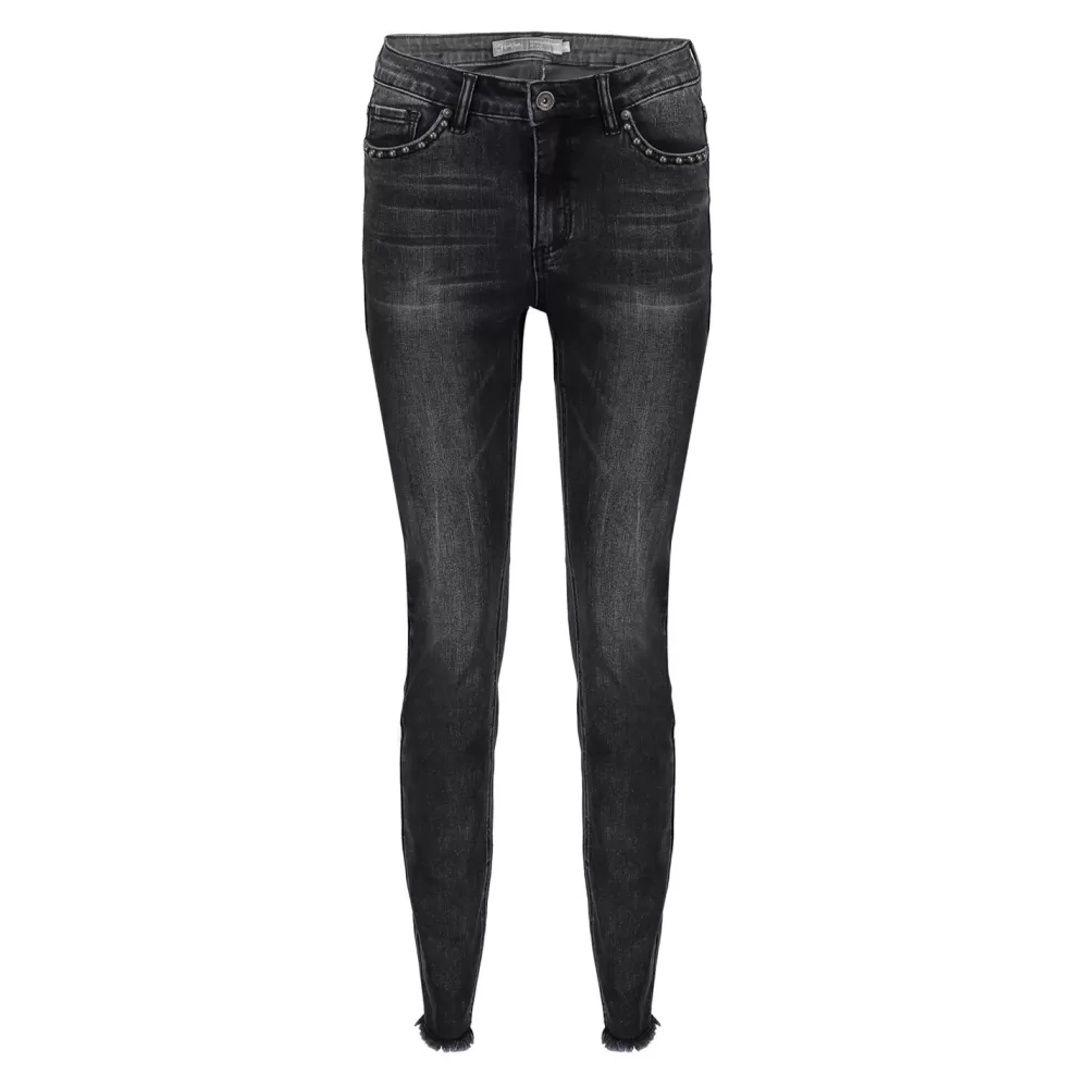 Geisha Fashion -Geisha Slimfit Jeans 11843-24 Black Denim