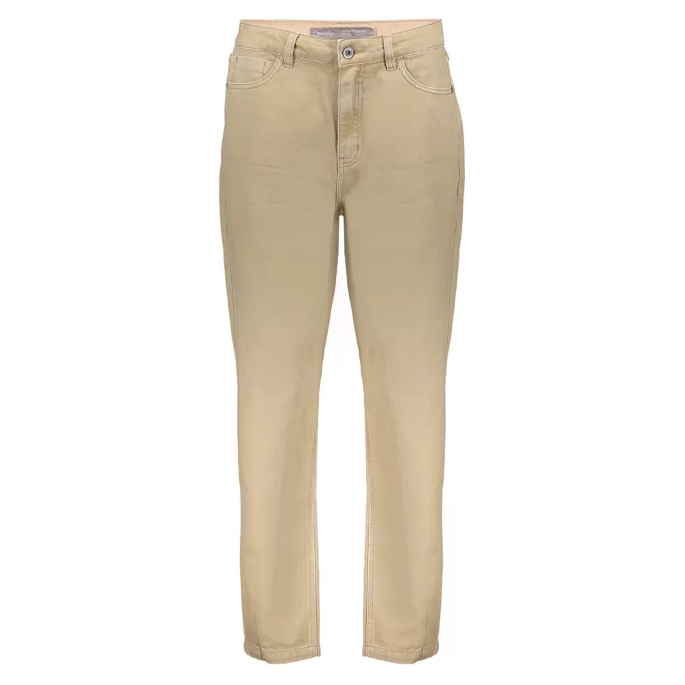 Geisha Fashion -Geisha Wide Worker Jeans 21532-10 Sand