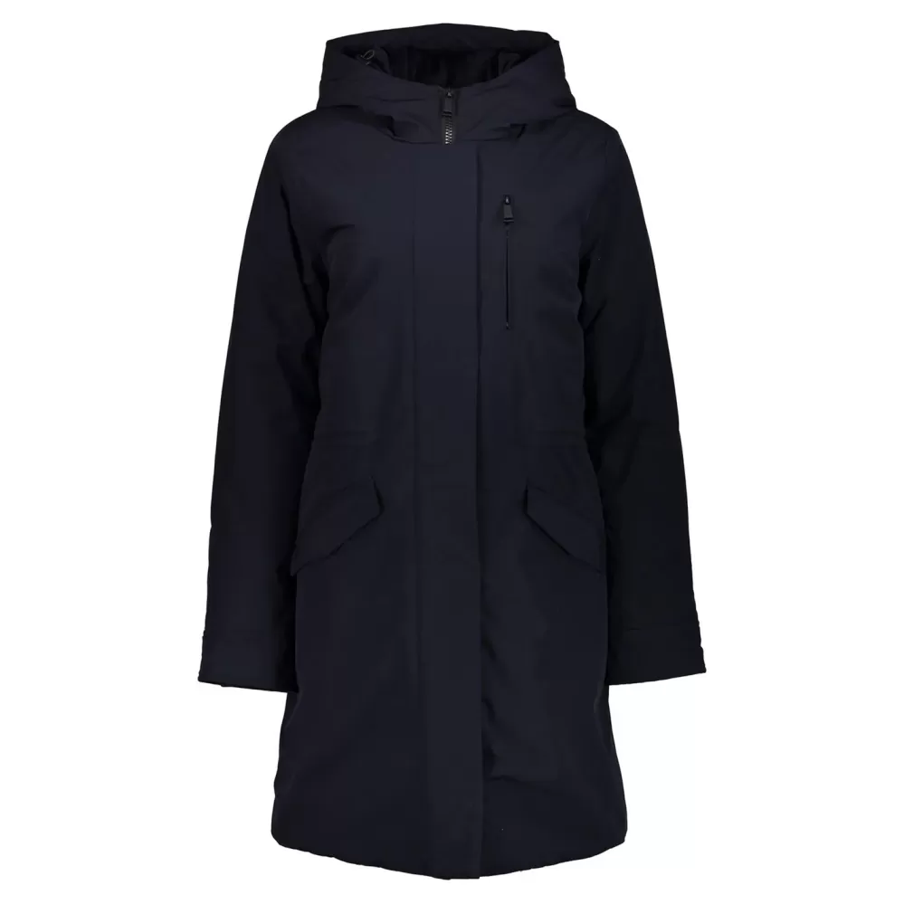 Geisha Fashion -Geisha Winterjacket With Hood 28559-12 Navy