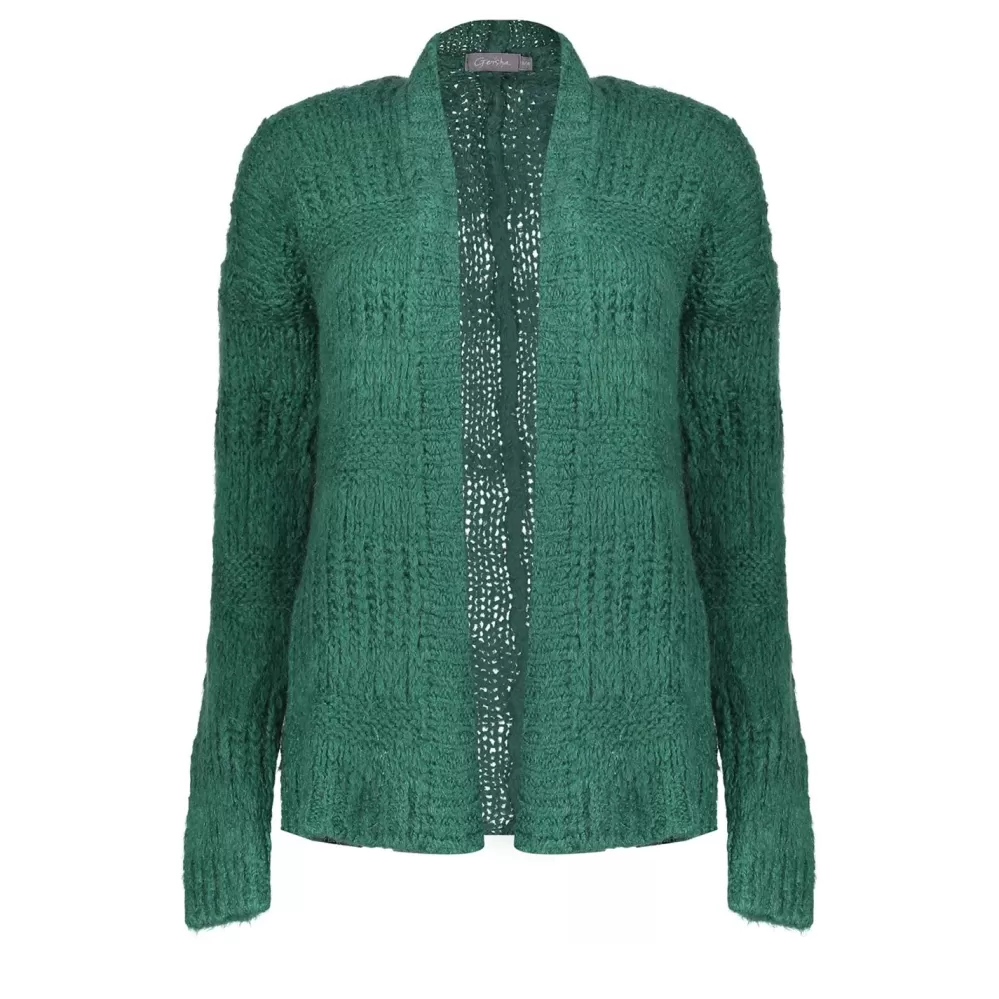 Geisha Fashion -Geisha Women Cardigan 84536-70 Green