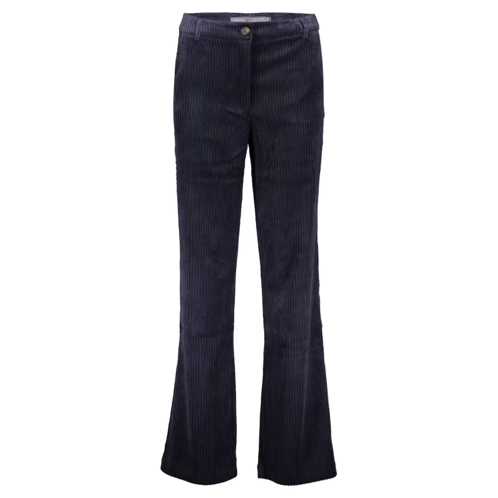 Geisha Fashion -Geisha Women Corduroy Pants 31532-10 Navy