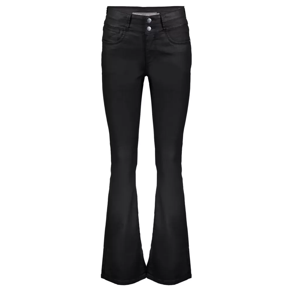 Geisha Fashion -Geisha Women Flared Jeans 31543-10 Black