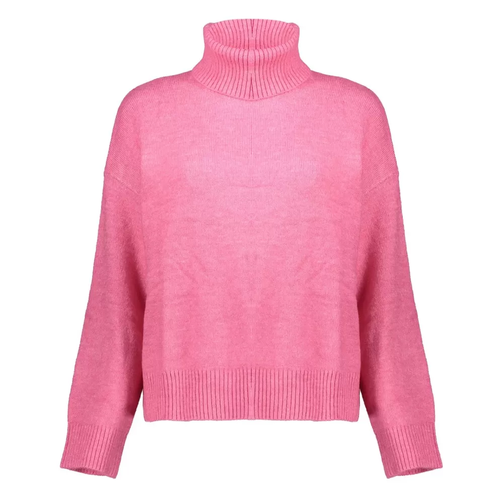 Geisha Fashion -Geisha Women Knitted Sweater 34513-10 Pink