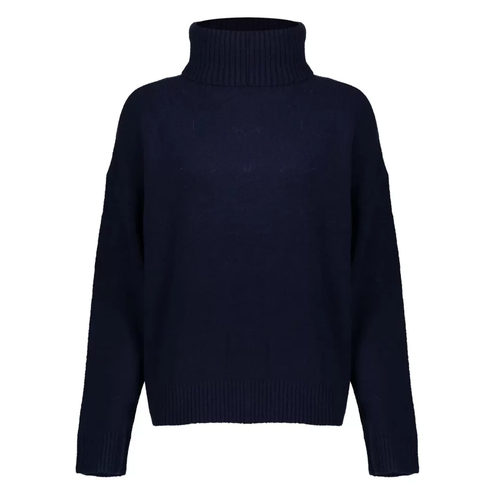 Geisha Fashion -Geisha Women Knitted Sweater 34513-10 Navy