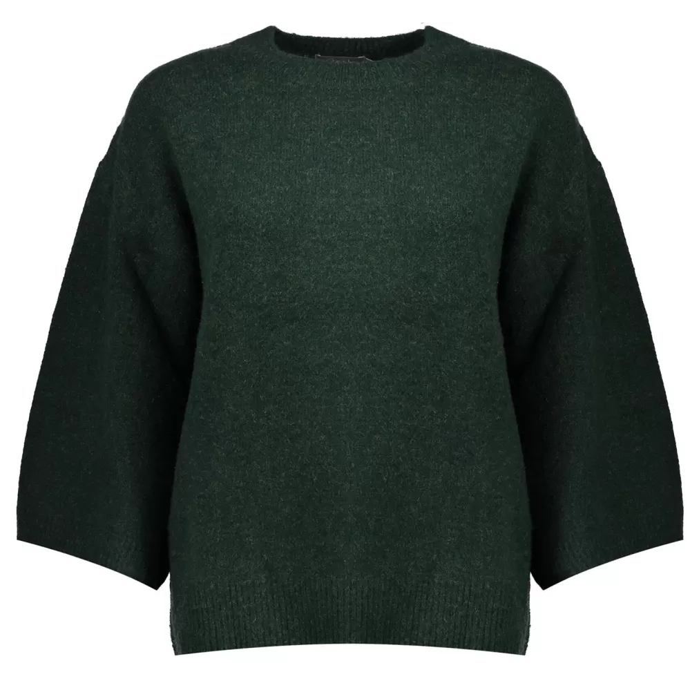 Geisha Fashion -Geisha Women Knitted Sweater 34585-14 Green