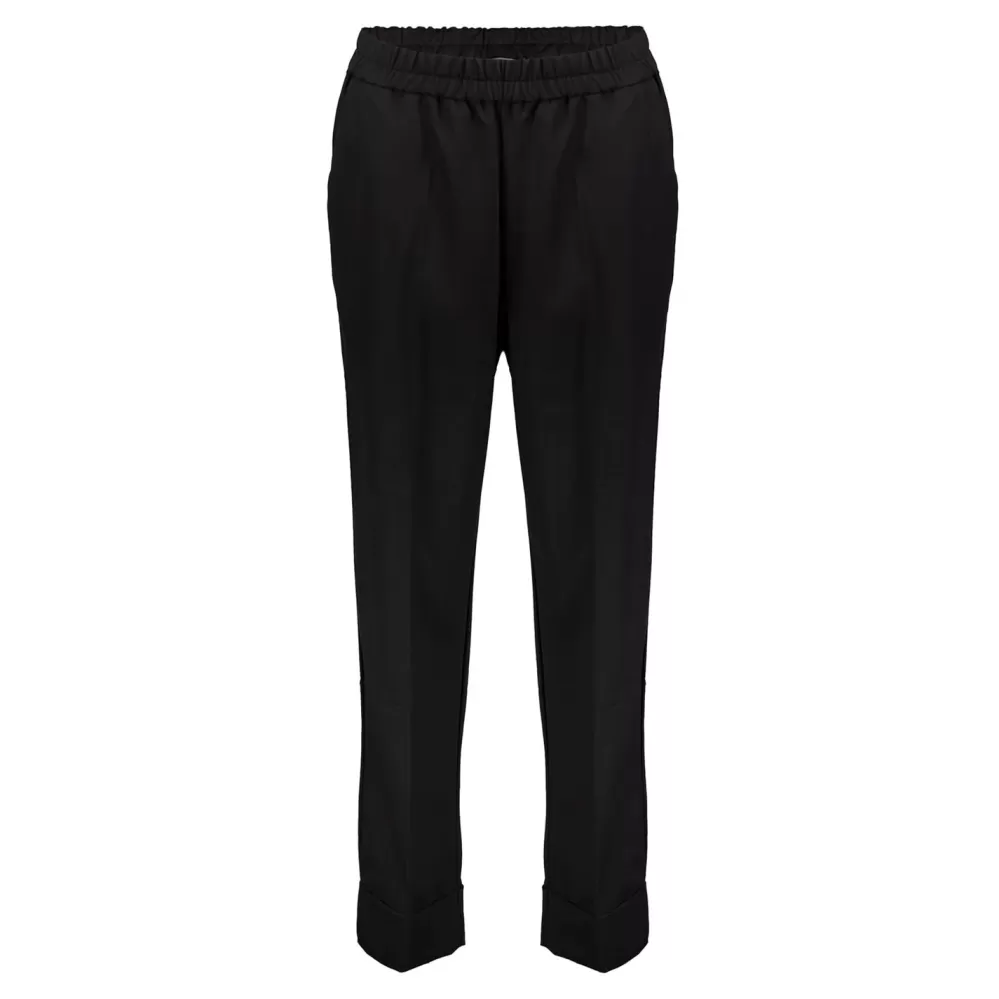 Geisha Fashion -Geisha Women Loose Fit Trousers 31525-10 Black