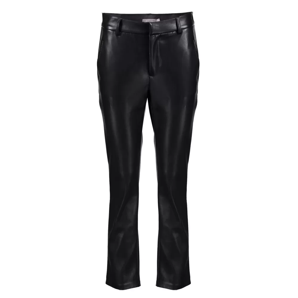 Geisha Fashion -Geisha Women Pu Leather Pants 31562-19 Black