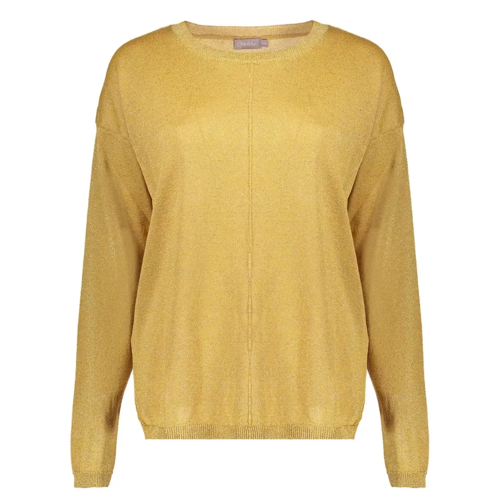 Geisha Fashion -Geisha Women Pullover 84843-70 Yellow